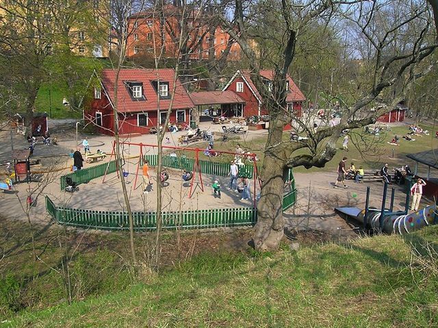 Parques infantiles en Estocolmo