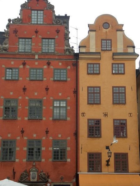 Casas en la plaza Stortorget