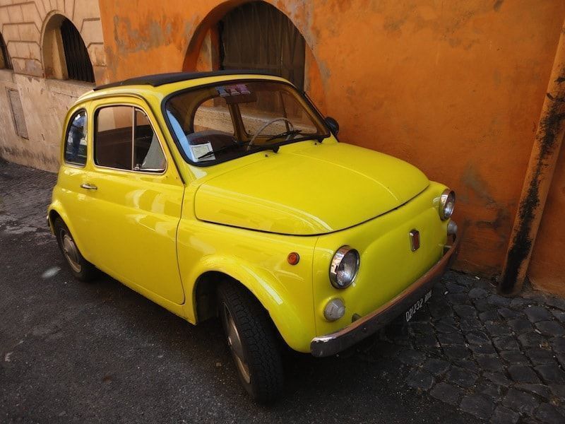 Tour en un Fiat 500