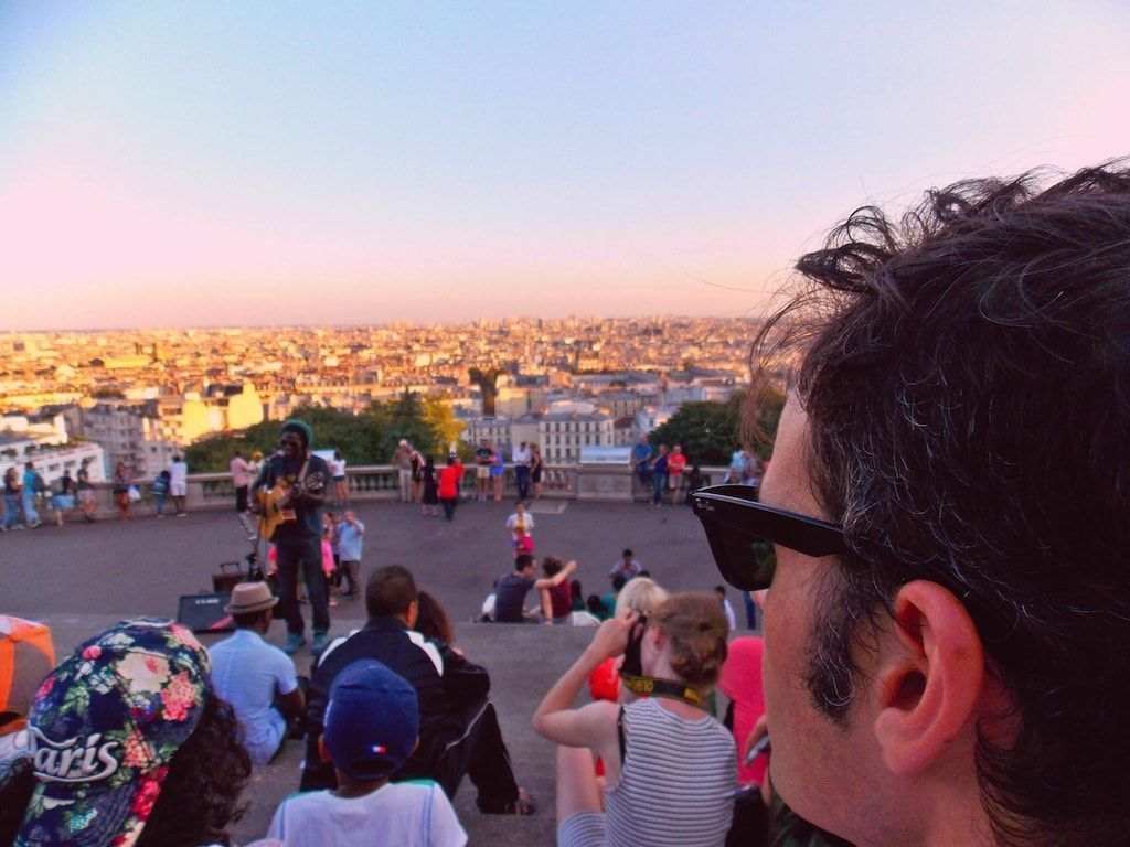Vistas del Sagrado Corazón de París