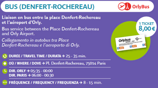 Bus Defert-Rocherau a París