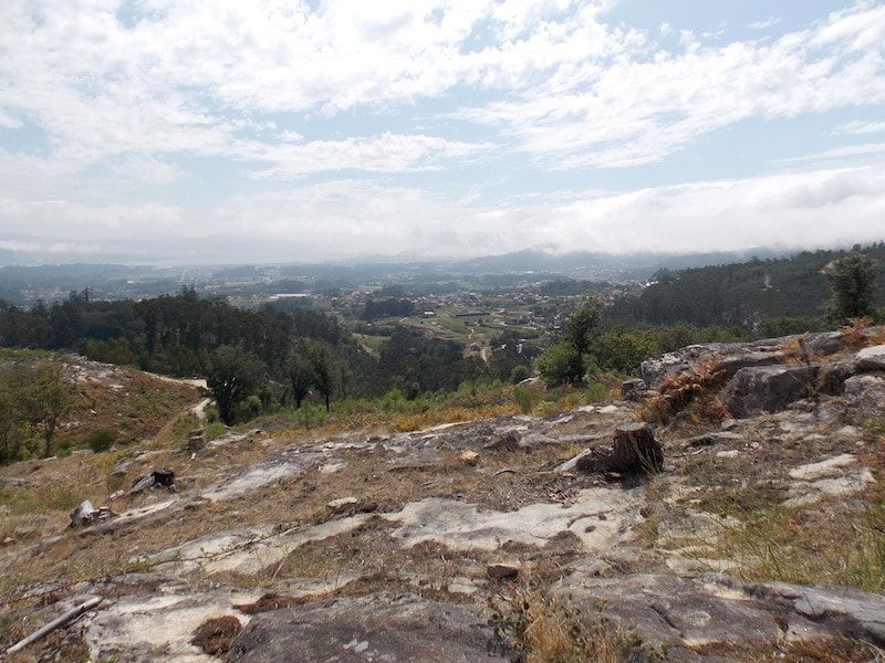 Vistas desde los molinos de Folón plan para hacer en Galicia