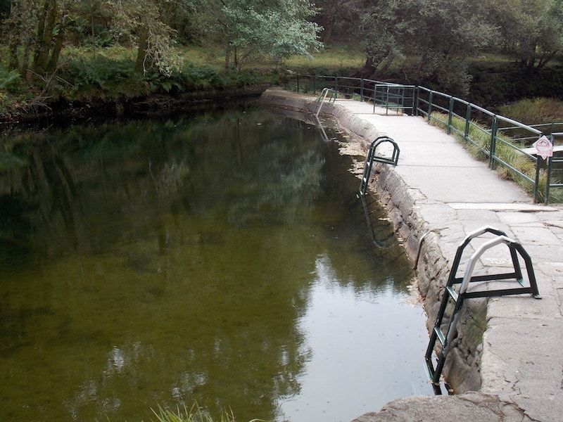 Viajar a Galicia para bañarse en un río
