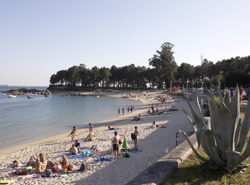 Playa de Cabío en Rías Baixas