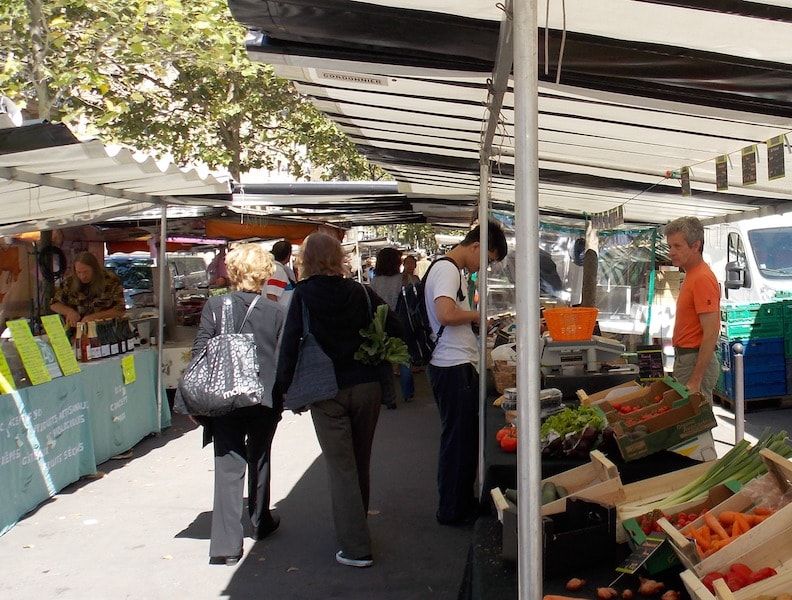 Mercado en Saint Germain