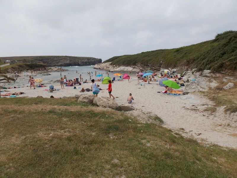 Esteiro en la ruta de las playas de Galicia