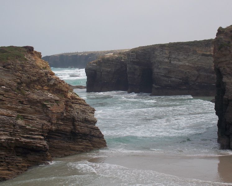 Playa Augaas Santas en Galicia