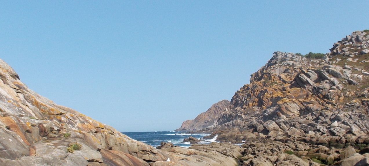 Mar atlántico en galicia