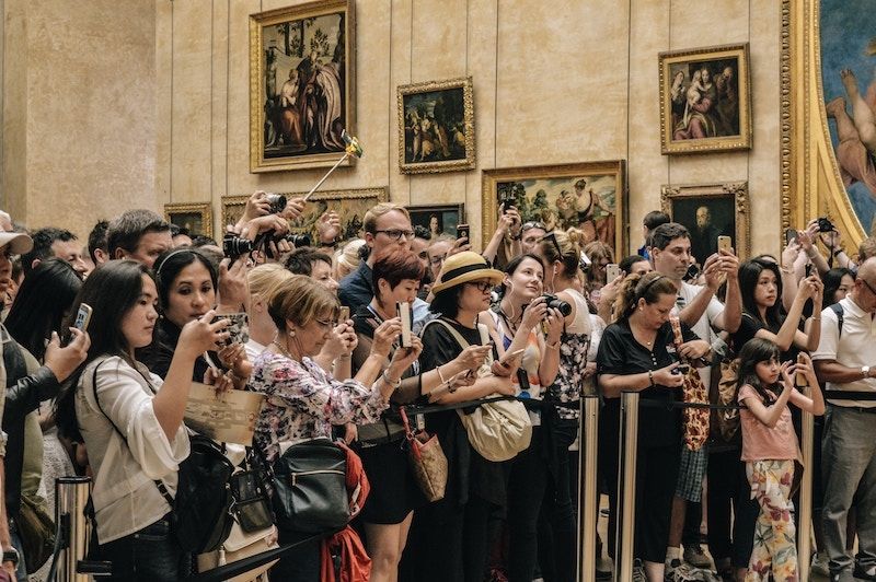 Visitar Mona Lisa en el Louvre de París