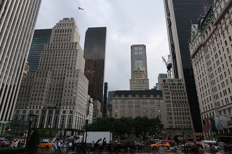 Llegar al centro de la ciudad de Nueva York