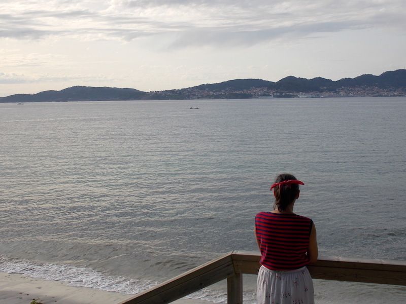 Vistas en la ría de Vigo