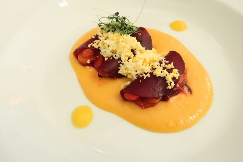 Menú degustación en el Parador de Trujillo