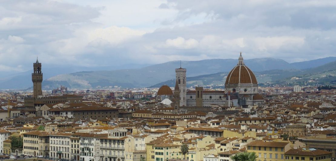 florencia y vistas de la ciudad