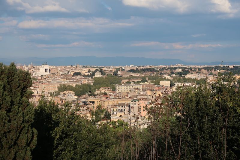 Roma desde el Gianicolo