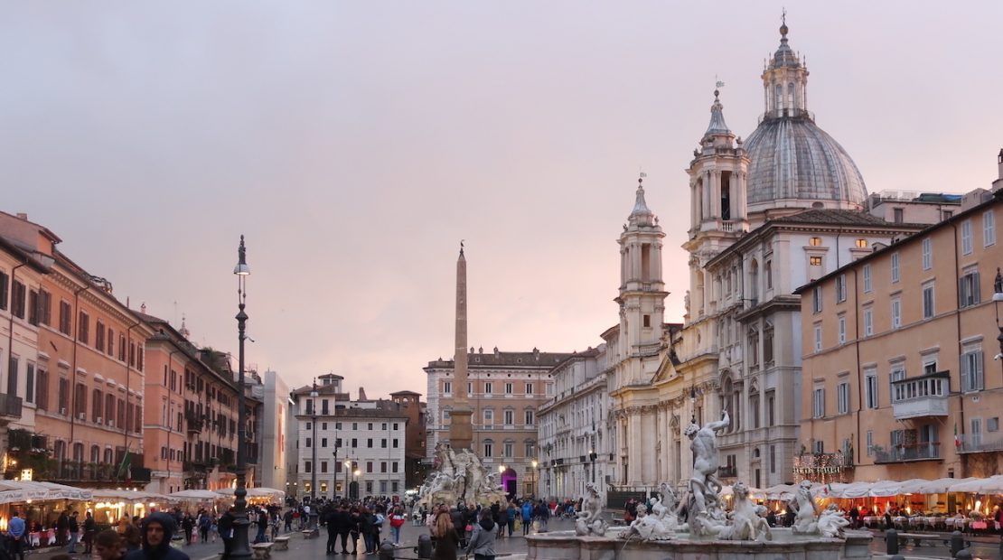 visitar plazas de roma