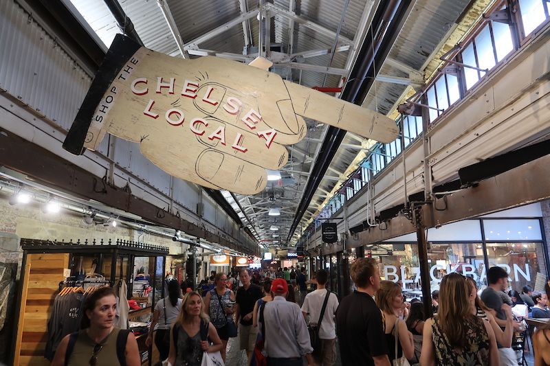 mercado gastronómico de chelsea