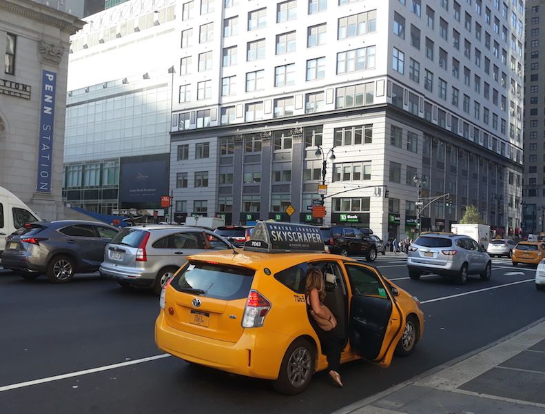 taxis amarillos nueva york