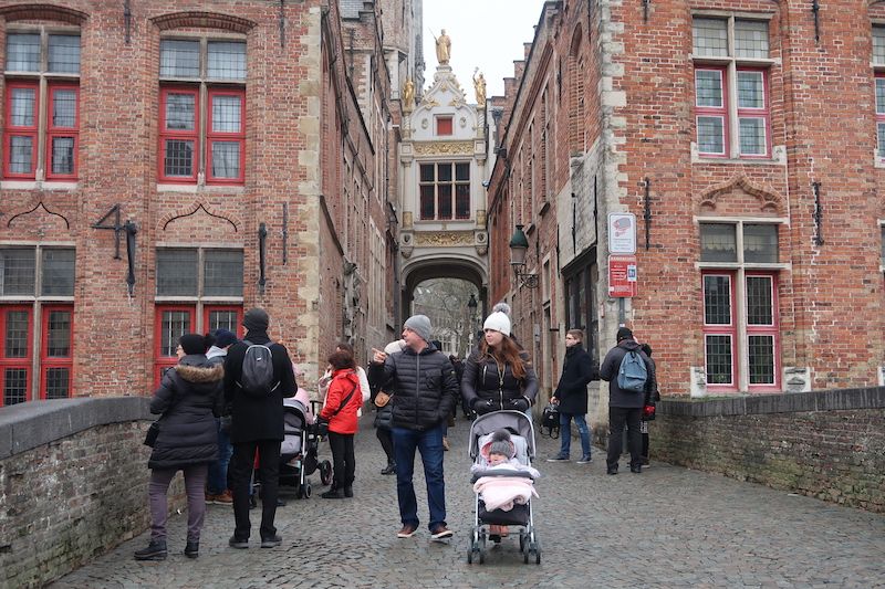 cuánto tardas en llegar a Brujas