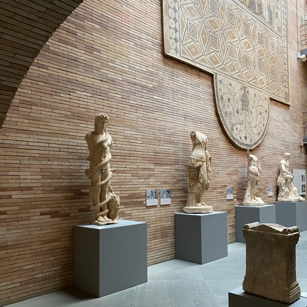 Colección de bustos y retratos romanos de mármol