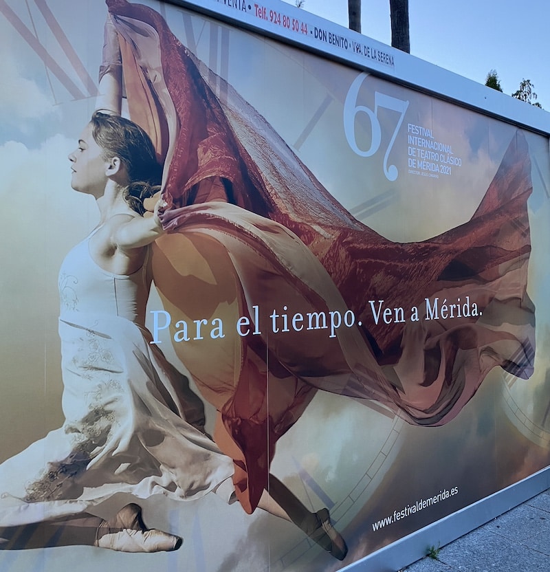 Cartel promocional del Festival Internacional de Teatro Clásico