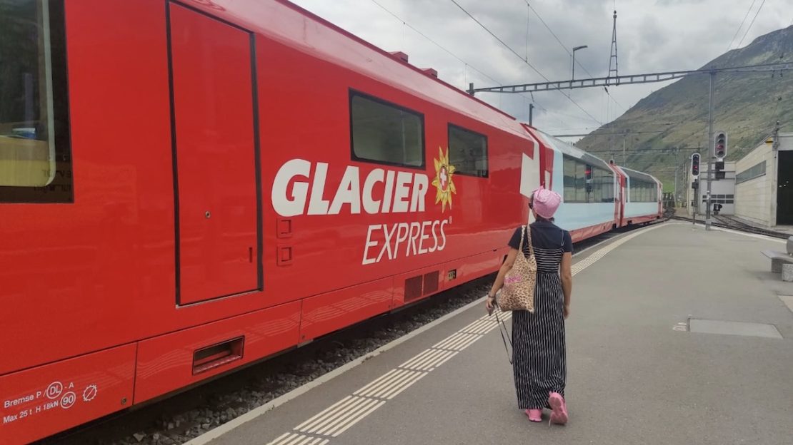 Viaje panorámico en el Glacier Express