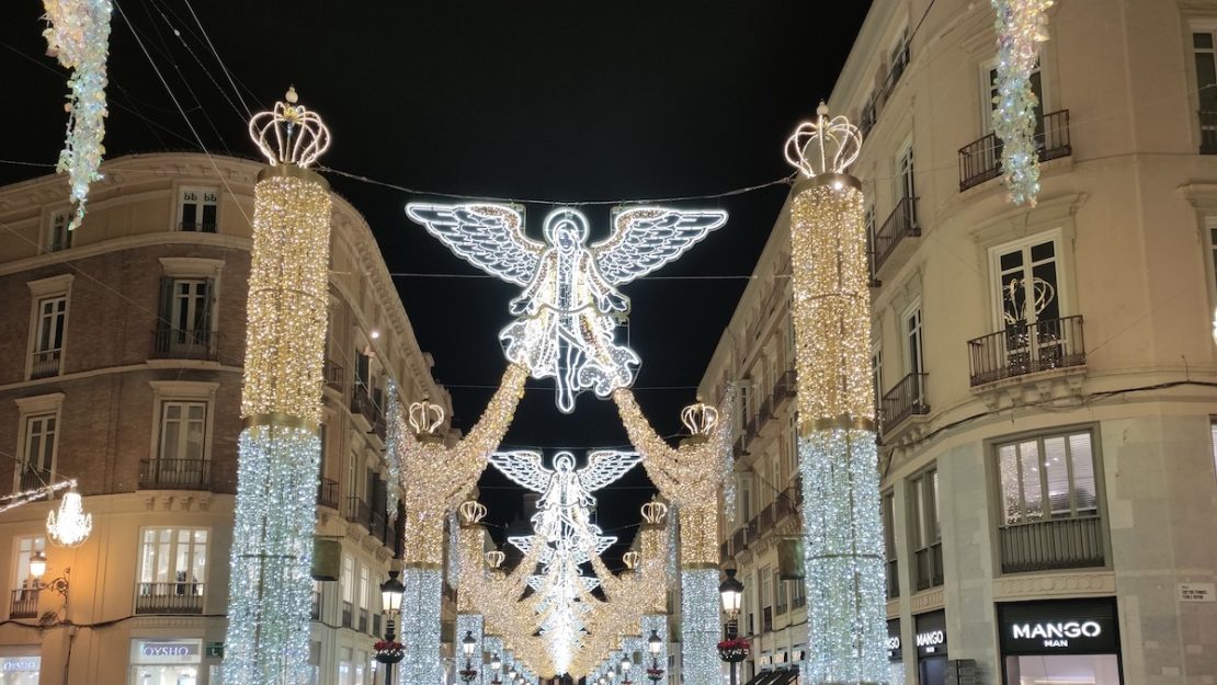 Luces de Navidad en Málaga