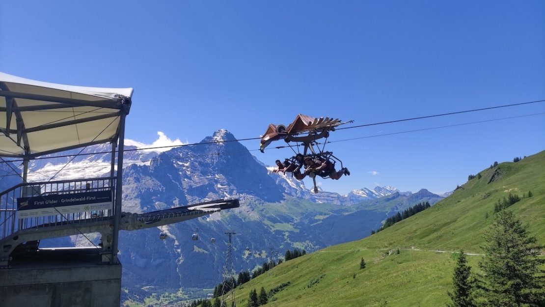 Aventura en Grindelwald-First