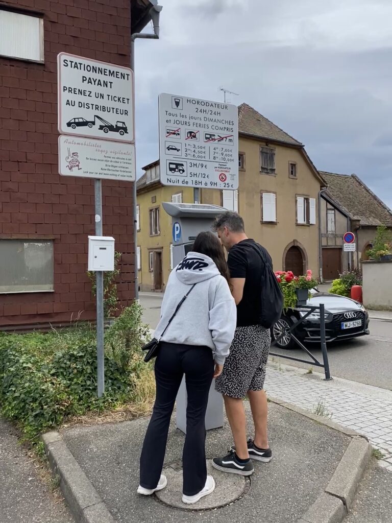 Pagar parking en Francia